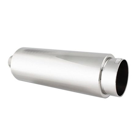 PILOT AUTOMOTIVE Pilot Automotive EX-5012 Dc Sport Stainless Steel Muffler With Tip EX-5012